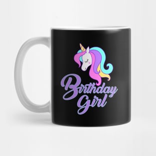 'Unicorn Birthday Girl' Perfect Birthday Girl Gift Mug